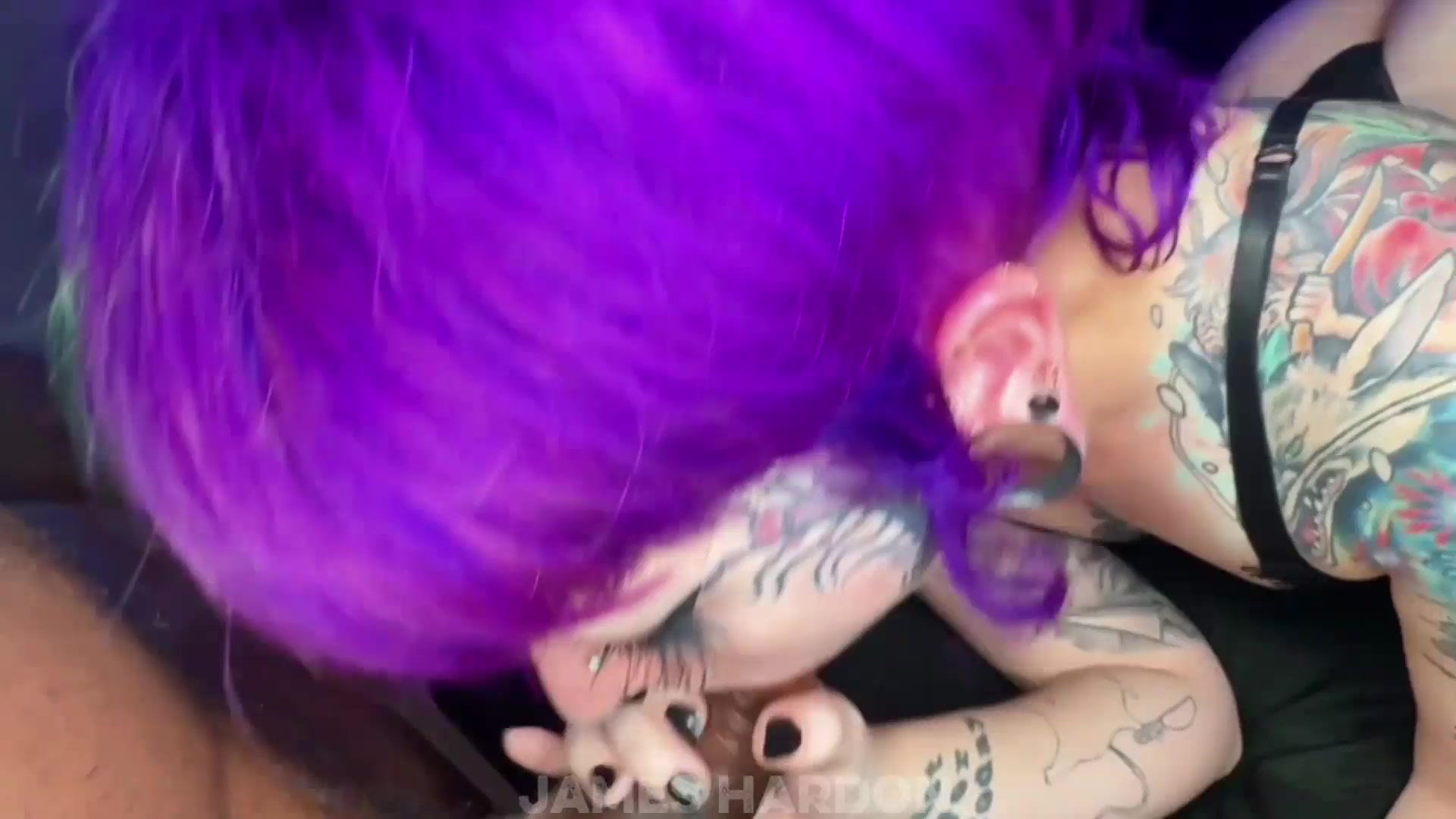 Goth Pawg first bbc blacked raw interracial creampie