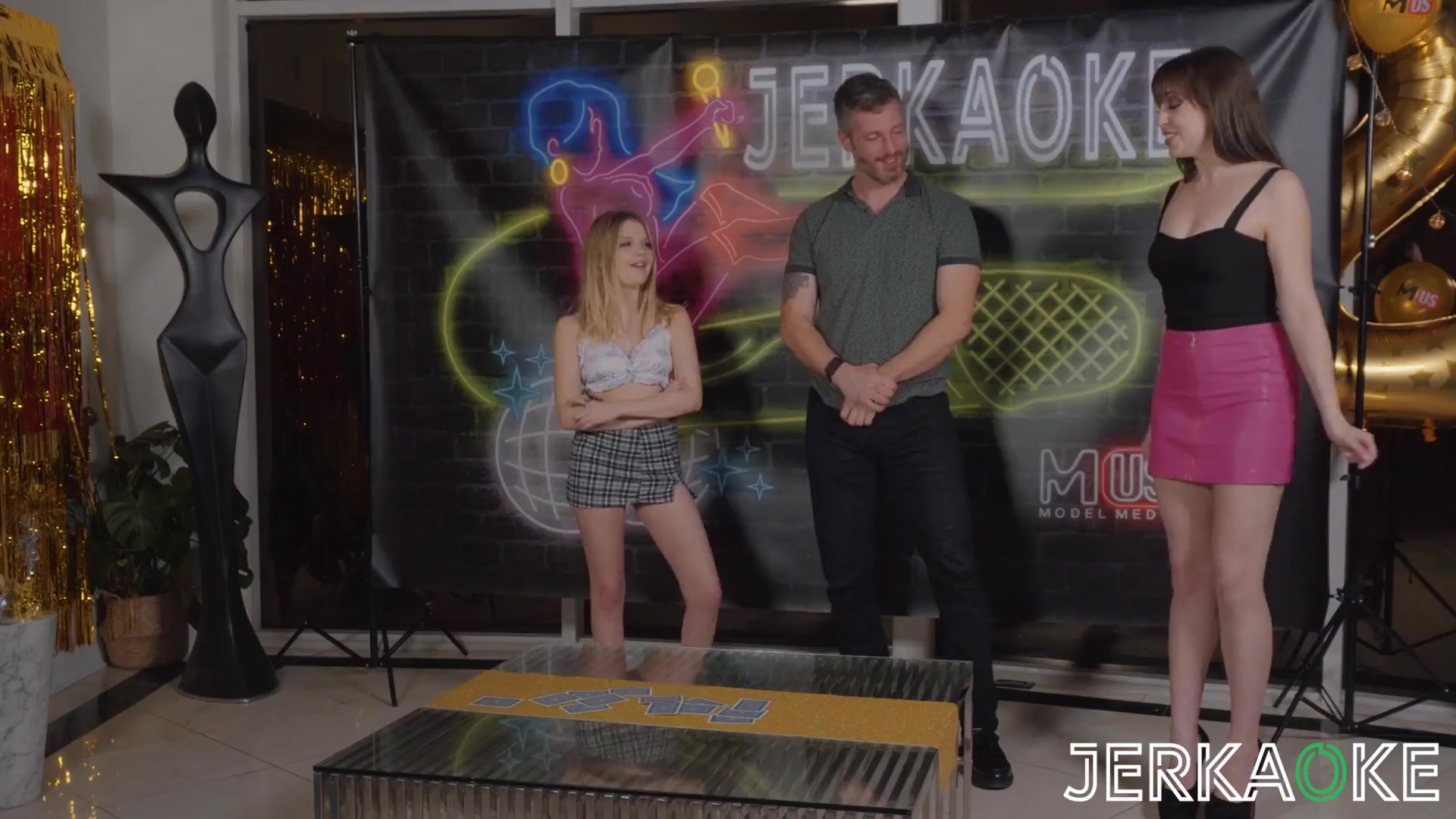 JERKAOKE – Petite Blonde Teen Coco Lovecock Wants a Big Dick