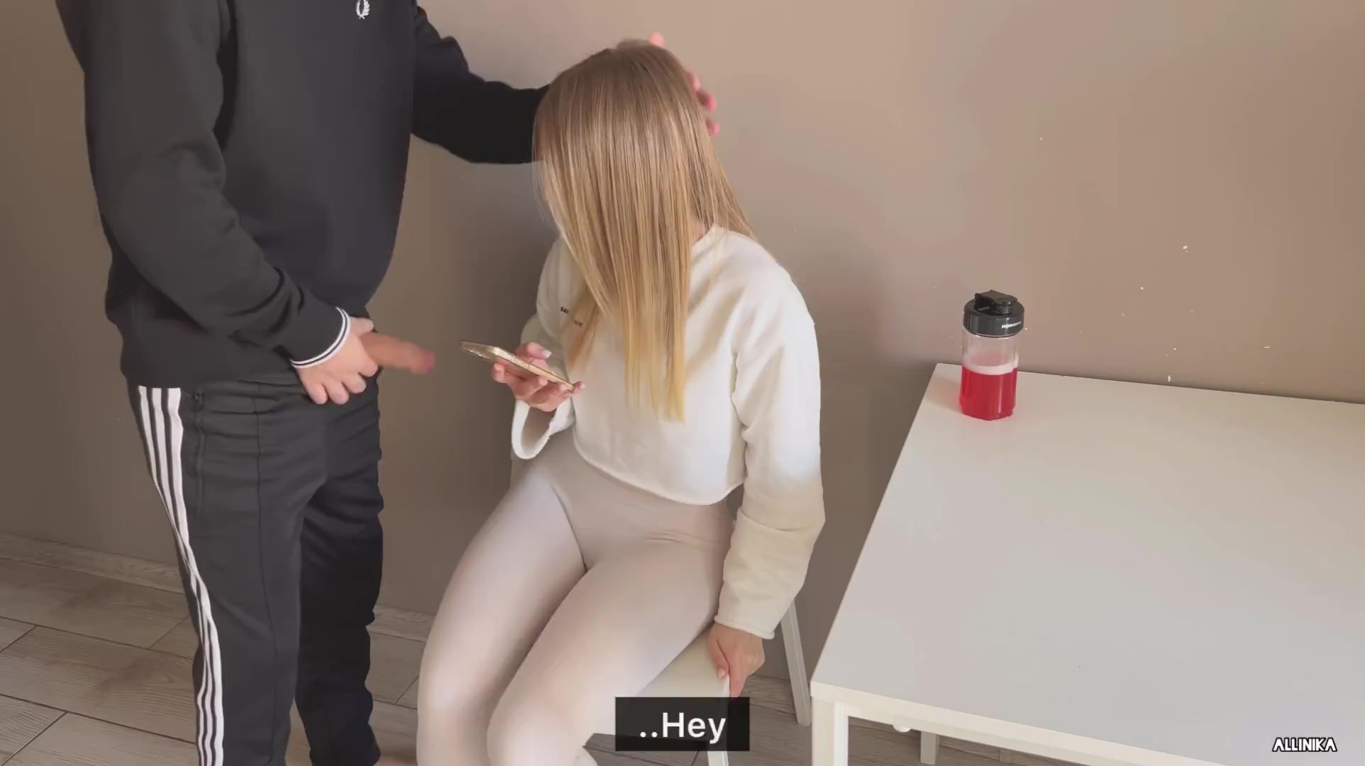 Insolent Girlfriend Threw Her Legs On The Table And Was Fucked For It.