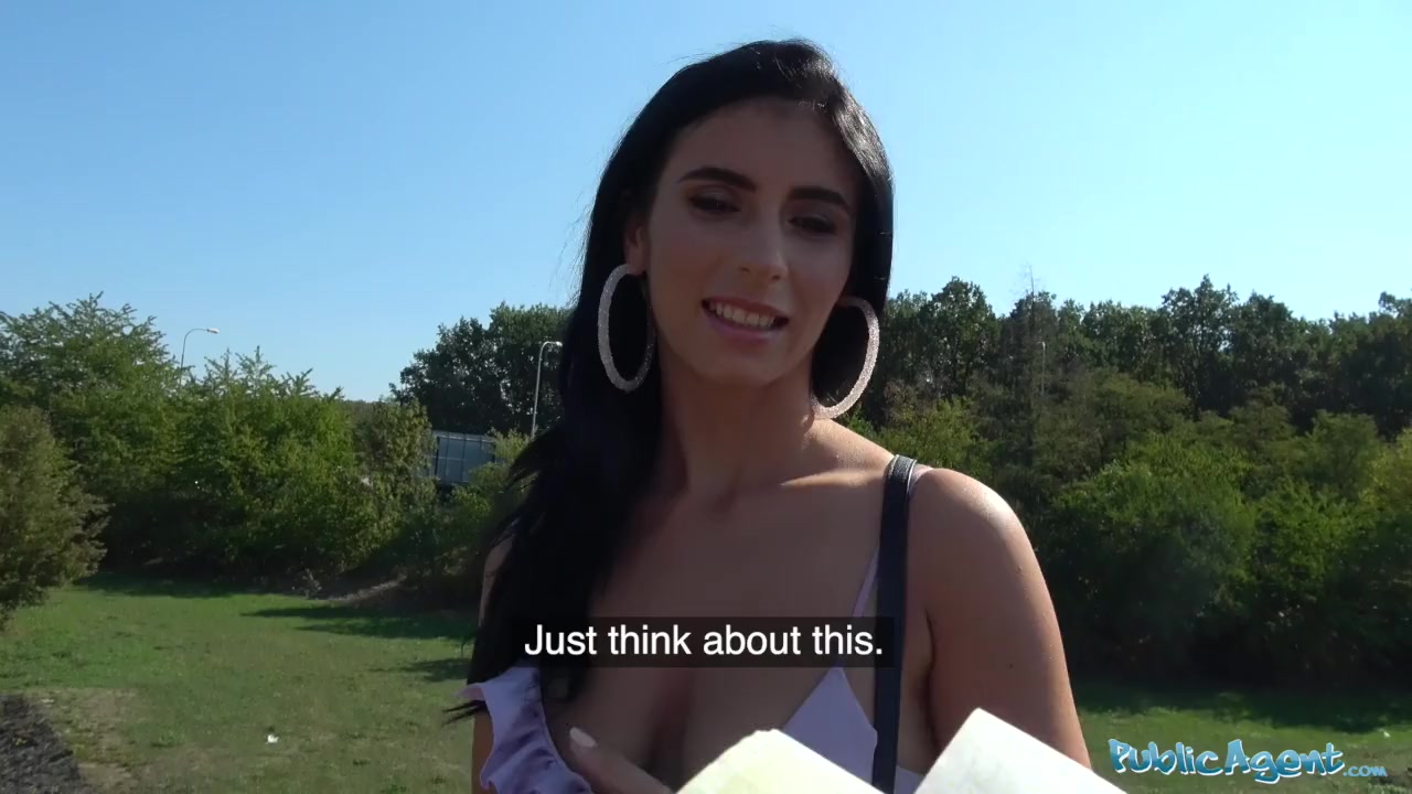 Public Agent Hot busty Romanian beauty fucked to orgasm for cash