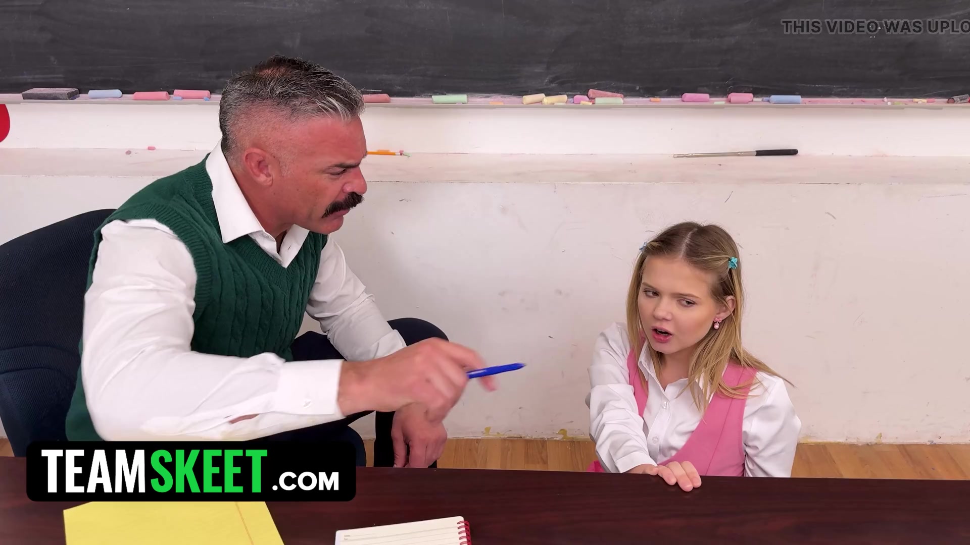 Teacher's Pet Gets a Rough Lesson