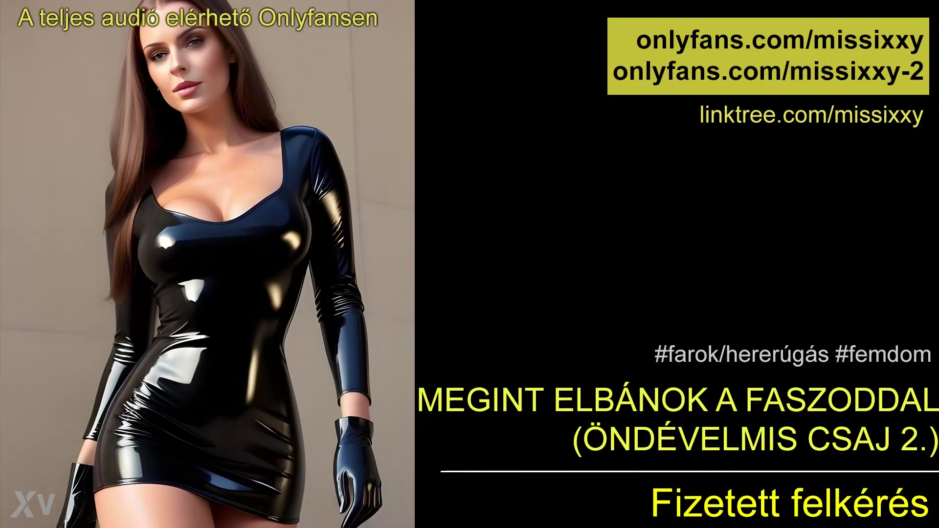 I'll fuck your dick again - Hungarian femdom audio