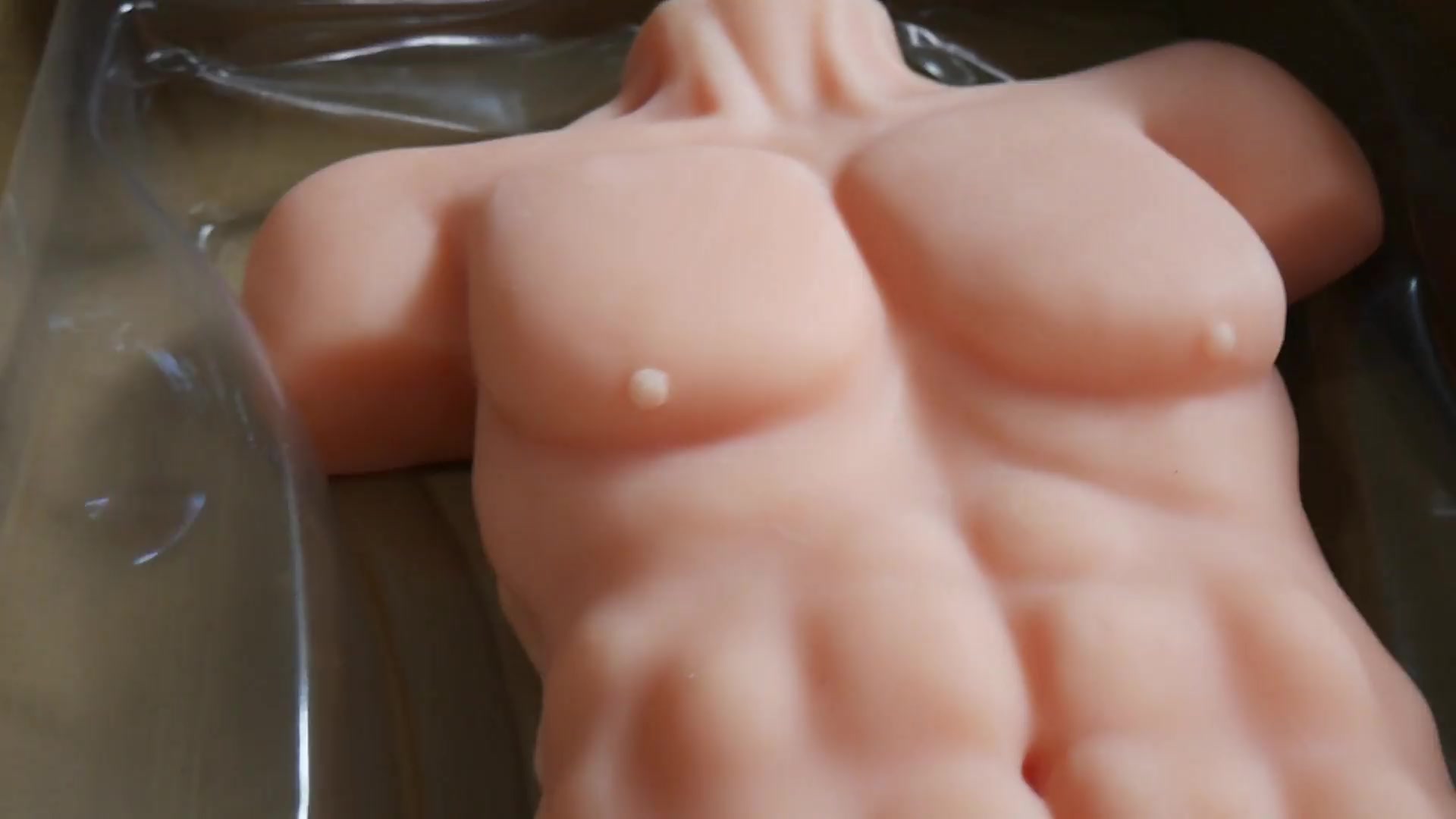 Carly Rae Creams all over Tantaly Male Sex Doll "Bendy-Dick". Review Video.