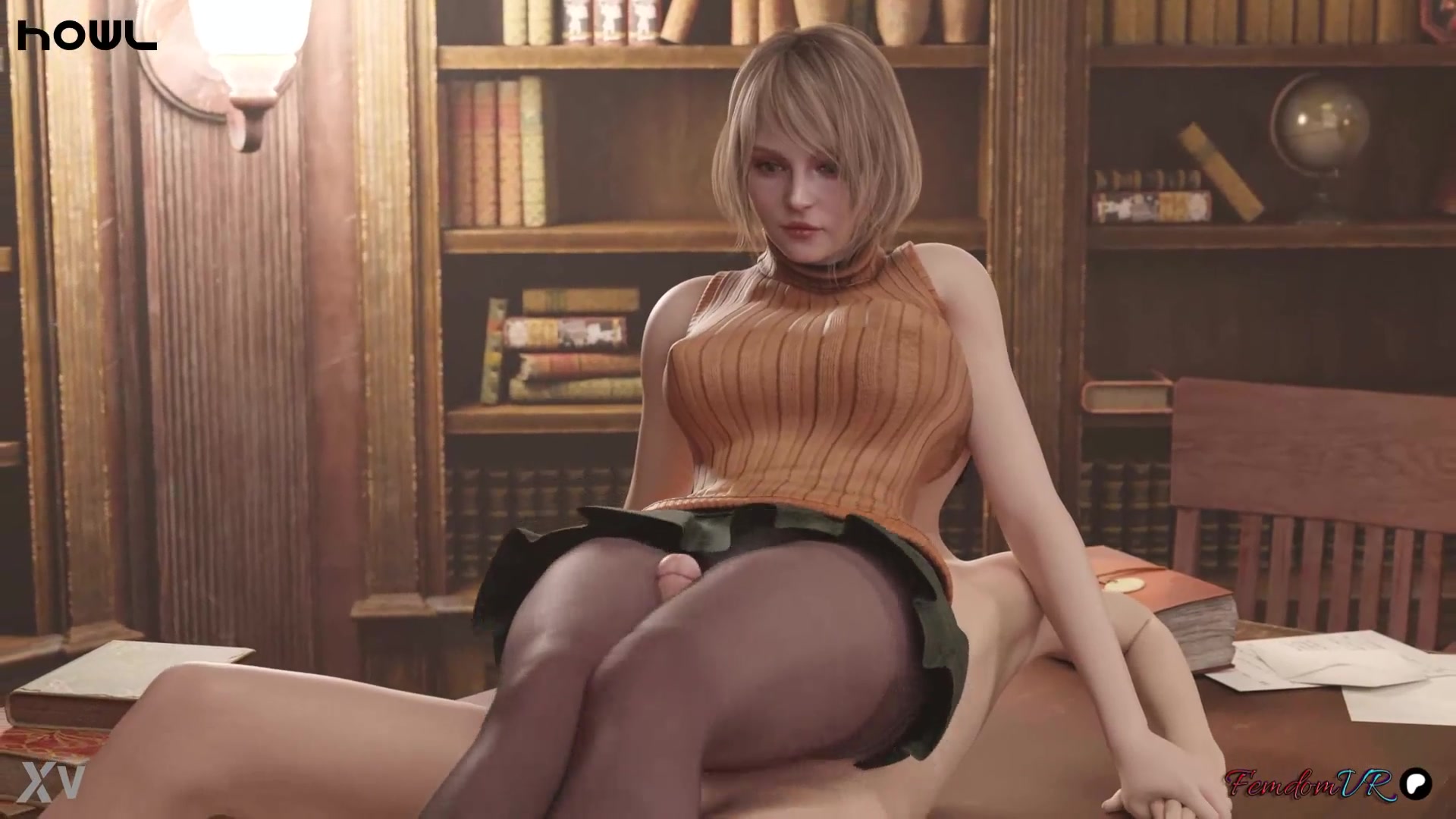 Ashley Femdom Thighjob