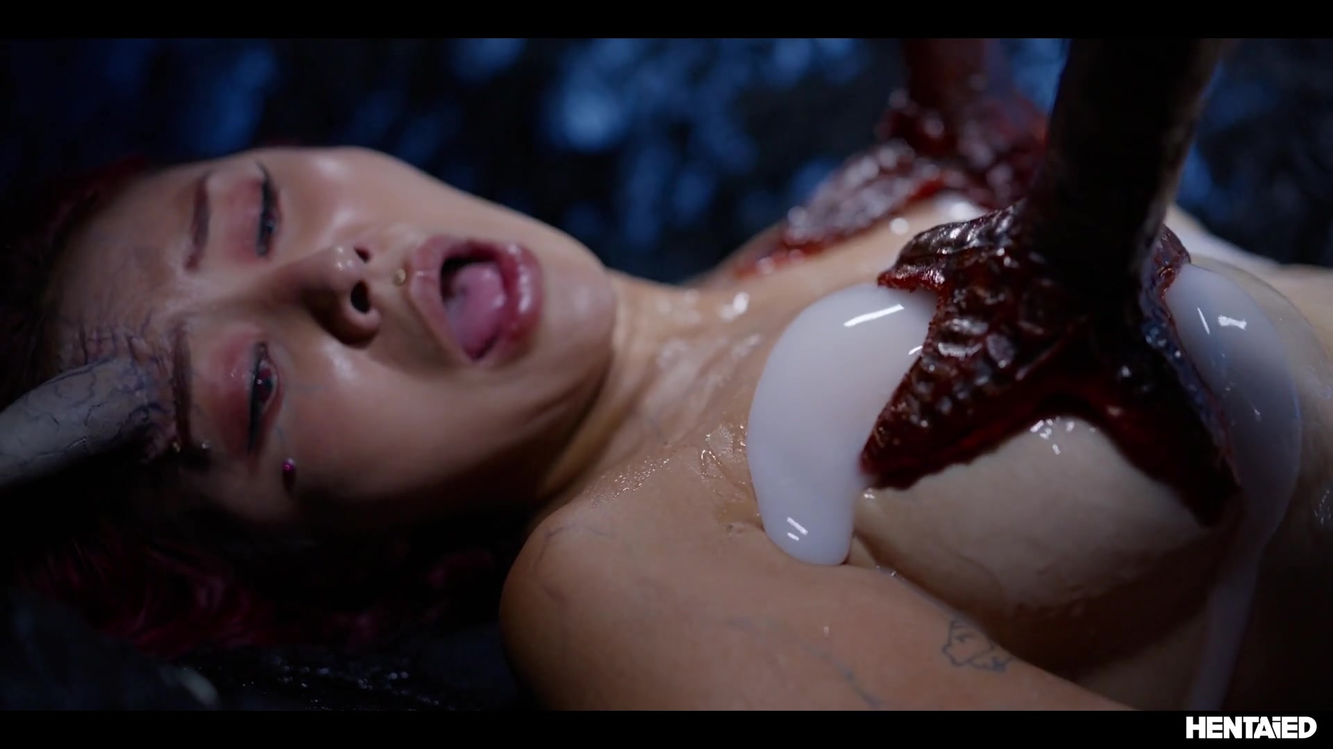 Nezuko Demon Slayer Cosplay 3d Anime Hentai Monster FUCK - The Return of Rae Lil Black Sexy Big Tits