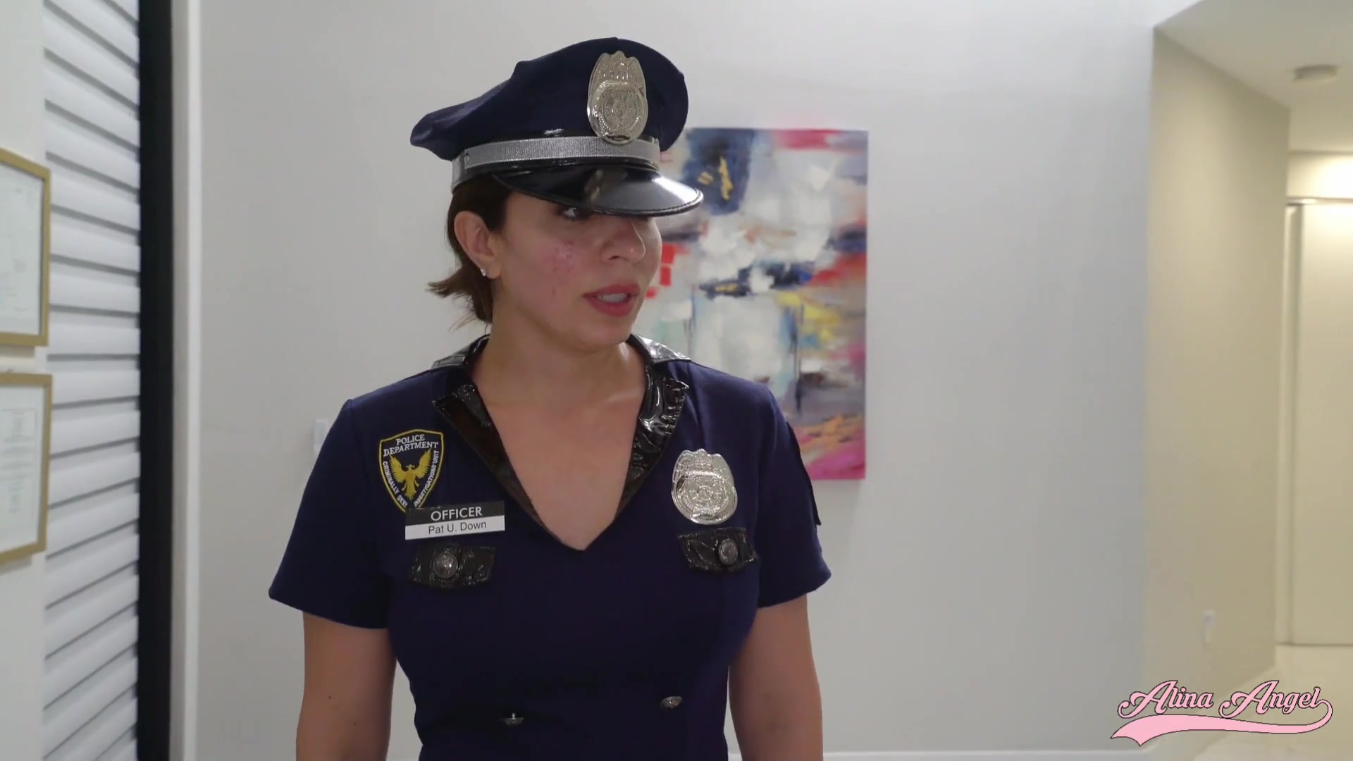 Alina Angel and Sasha pearl Lesbian Alina Angel the Iraqi and Sasha the Egyptian in lesbian police and thieves
