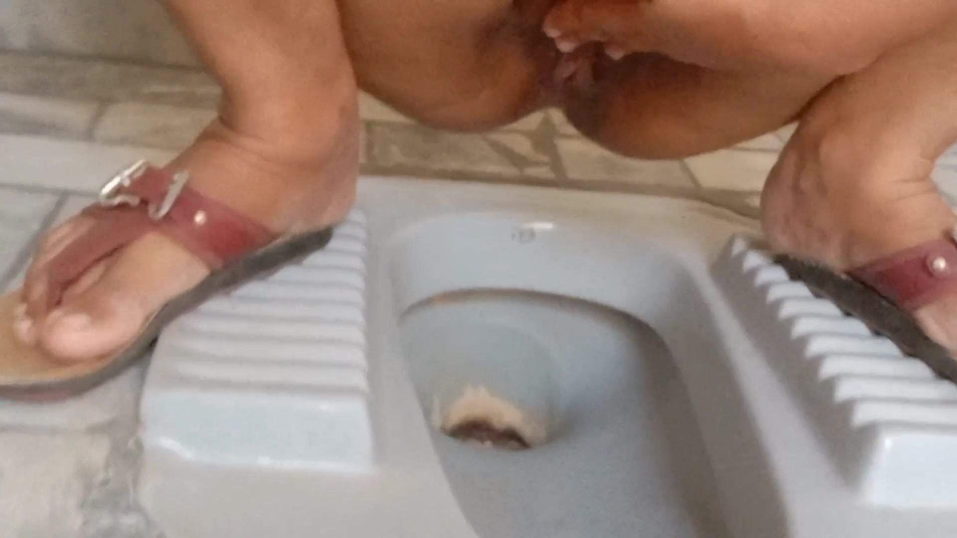 Lovely A Prego step sis nude in washroom