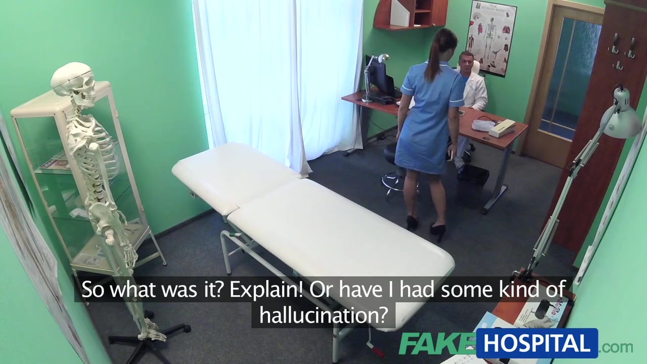 FakeHospital Doctor prank calls his sexy nurse with big tits then fucks her