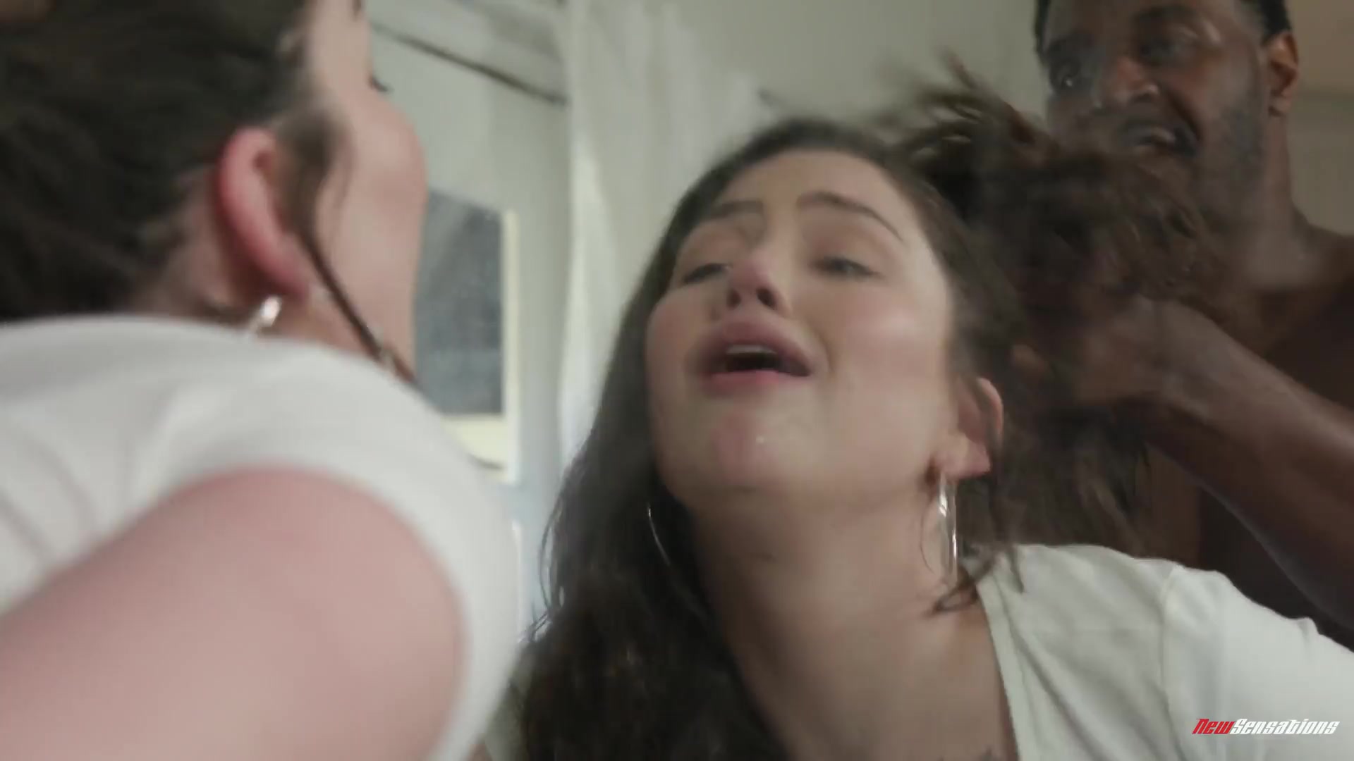 Big Tit Alyx Star Squeezes Massive BBC Inside Her Pussy