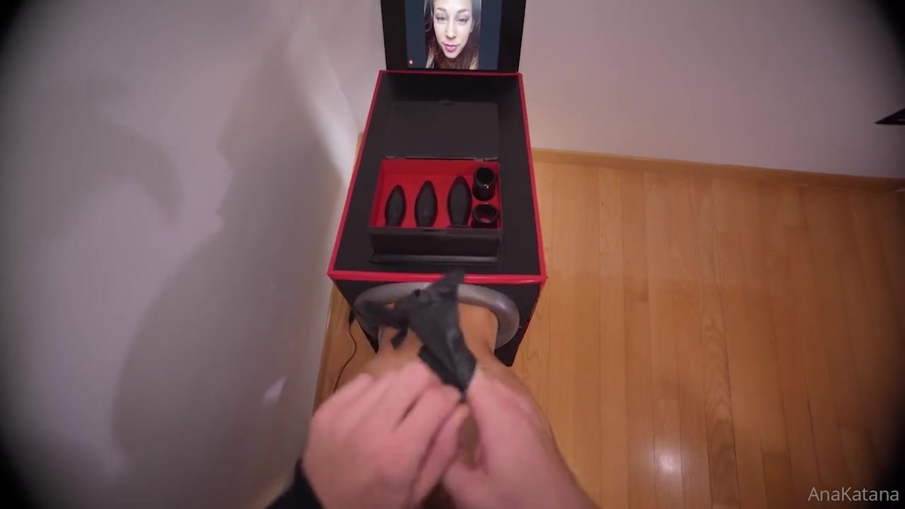 AnaKatana gets buttfucked in a PlayBox! HARDCORE BDSM AND ROUGH BONDAGE ANAL