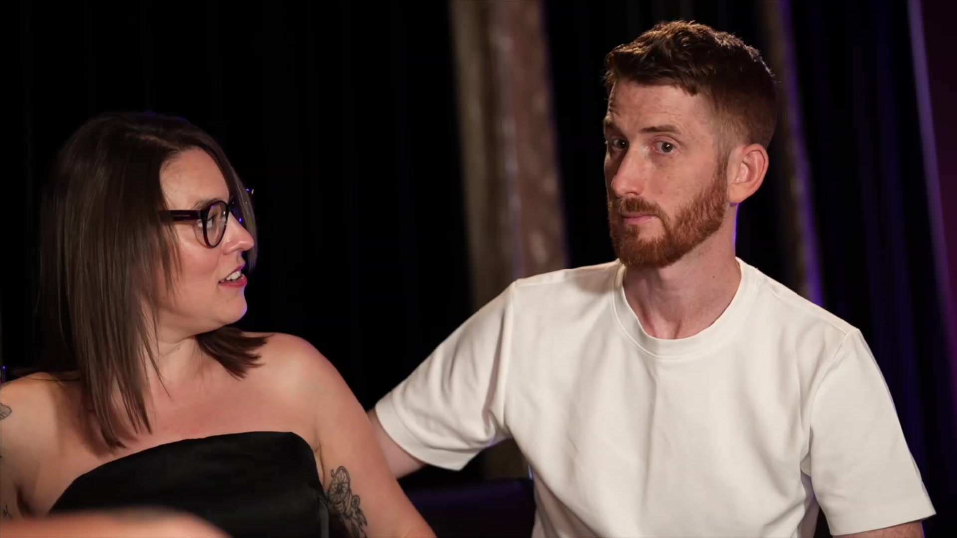 Living out a fantasy. Wife takes home BBC from bar and makes love to him as cuckold husband watches