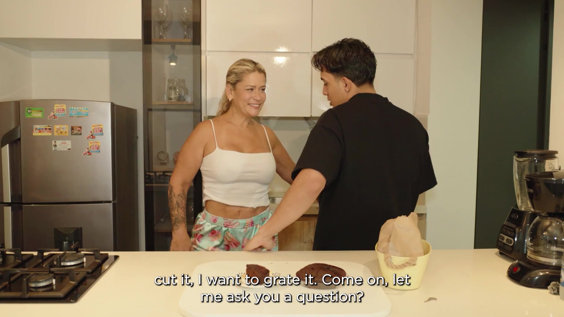 The stepmother fucks her stepson every time they're alone in the house