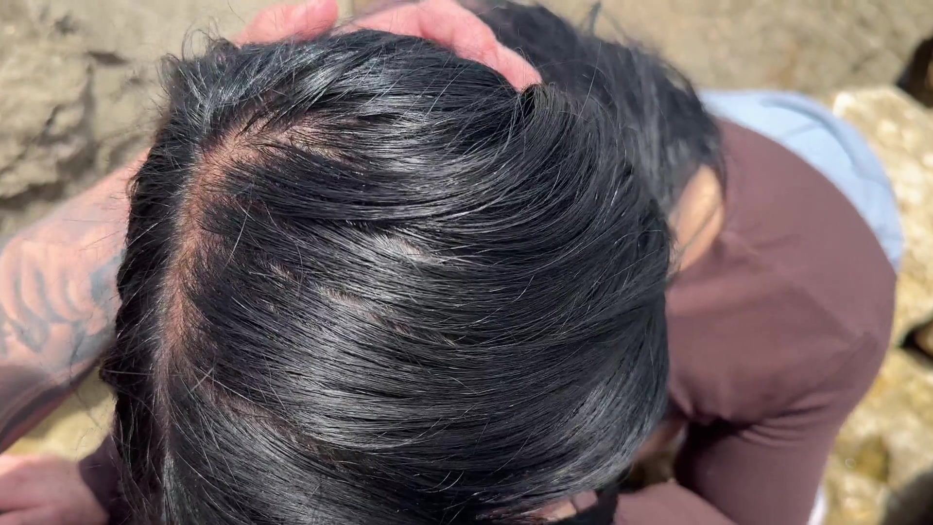 SEX AT MIDDAY IN A PUBLIC BEACH - Facial cumshot